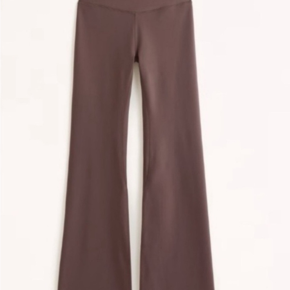 Abercrombie & Fitch Brown Women's Flared Yoga Pants